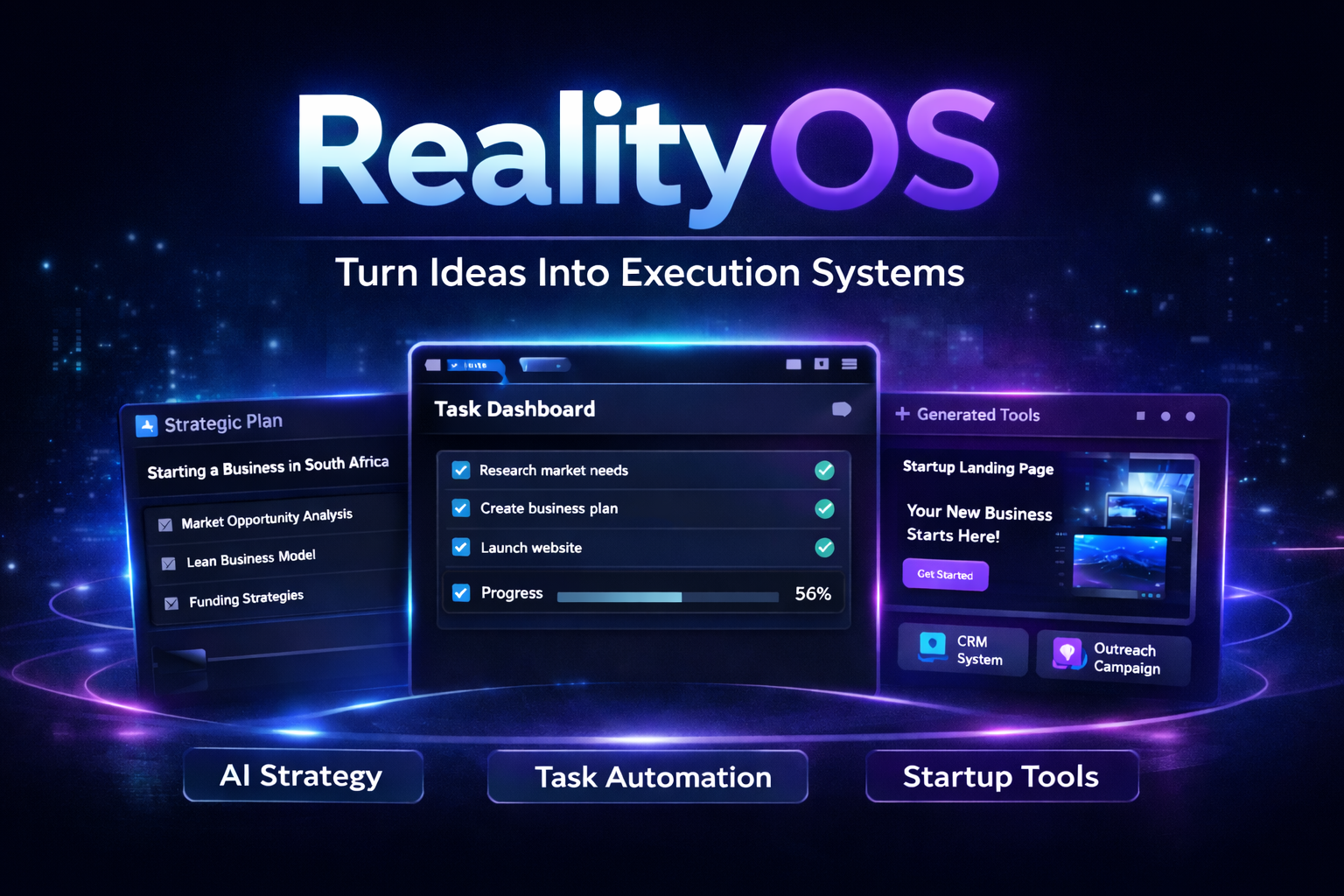 RealityOS — Build Your Reality with AI