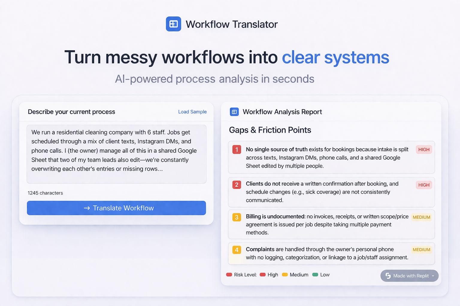 Workflow Translator