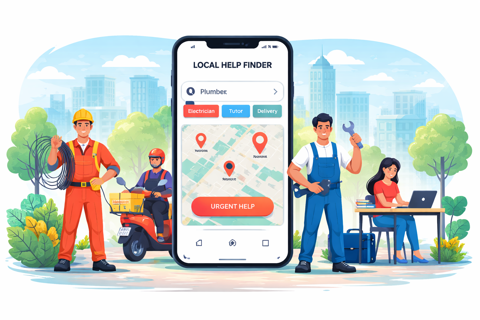 Local Help Finder